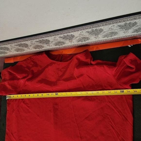 Southern Lady Red Short Sleeve Blouse Size 22W (spot) - Picture 9 of 10